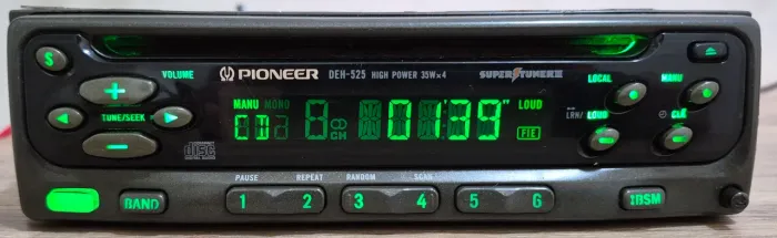 CD Player Pioneer DEH 525 Bluetooth