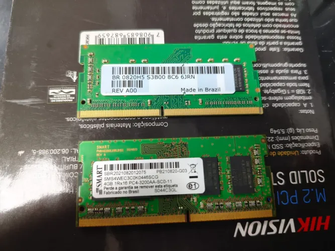 8GB RAM NOTEBOOK - 2x4GB DDR4