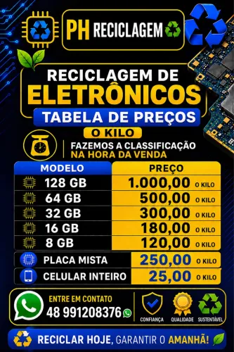 ? sucata eletrônica ?