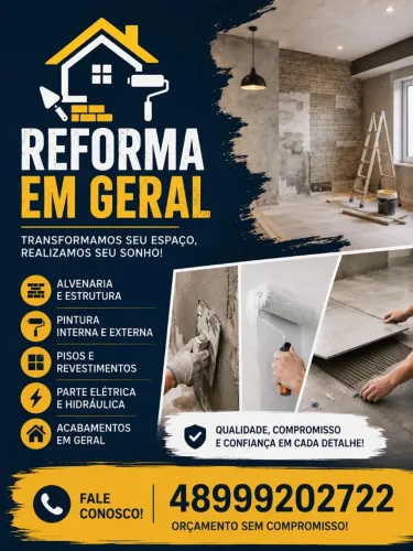 Pequenas e grande reforma em geral