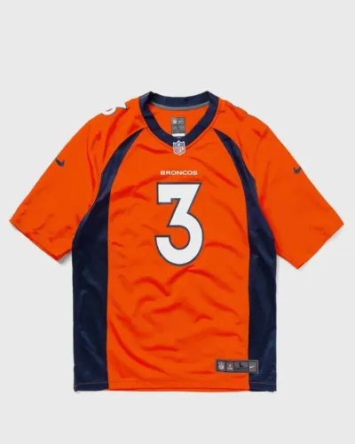 Nike NFL Denver Broncos Russell Wilson 3 Home Game Jersey
