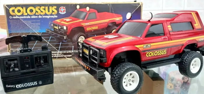 Carrinho colossus da estrela anos 80
