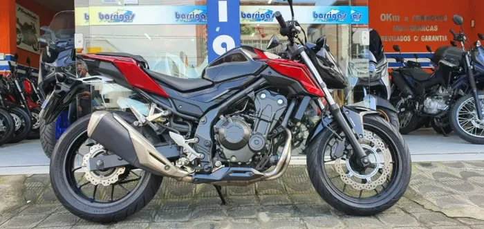 Honda Cb 500F Abs 2019 Preta Único Dono Impecável