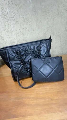 Bolsa Grande Steve Madden + Carteira