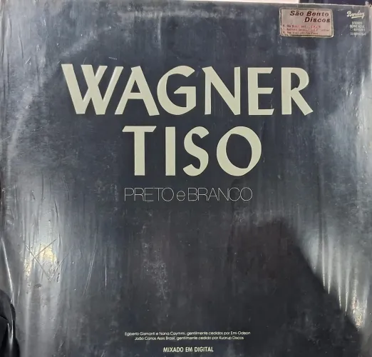 Vinil Wagner Tiso - Preto e Branco