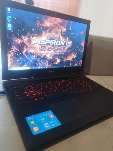 Dell Gamer 7567, i5, 16GB RAM, SSD 512GB Samsung NVMe + 1TB HD, GTX 1050, Bateria Nova