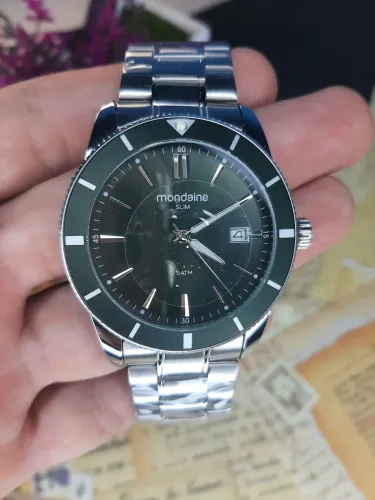 Relógio Mondaine Masculino Prata
