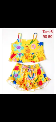 Roupas infantis Tamanho 6