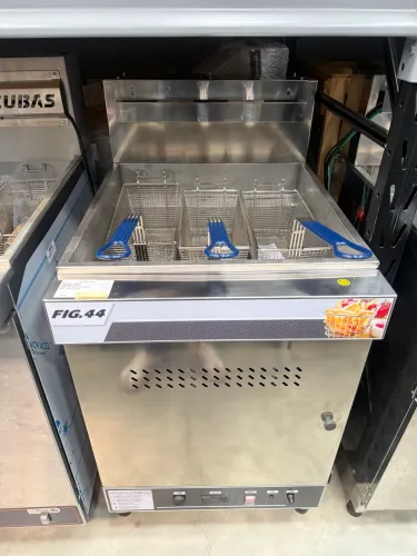 FIG-44 FRITADEIRA INDUSTRIAL A GÁS 44L - METVISA