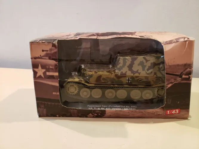 Tanque de guerra Panzerjäger Tiger