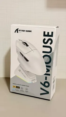 Mouse Gamer Attack Shark v6