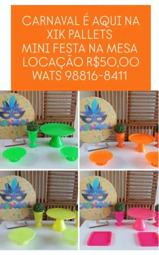 ALUGUEL DE PEÇAS DECORATIVAS