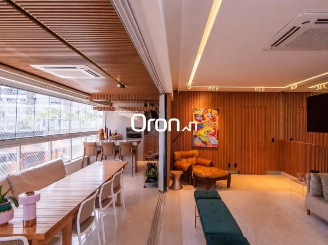 Apartamento mobiliado com 4 dormitórios à venda, 215 m² por R$ 2.390.000 - Setor Bueno - G