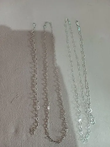 Correntes e pulseiras Pratas