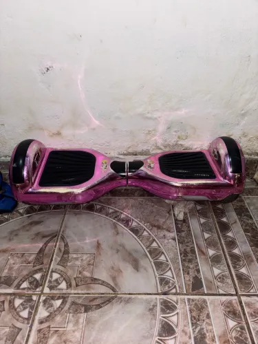 Hoverboard Rosa Bluetooth Funcionando + Carregador