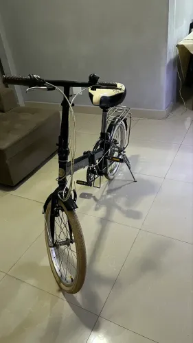 Bicicleta Dobrável Vintage Aro 20 - Urbana, Compacta e Estilosa