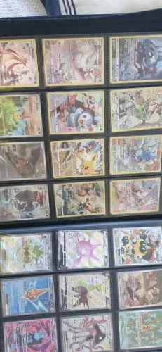 Lote ilustrações raras pokemon