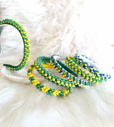 Tiaras de pérolas Brasil 
