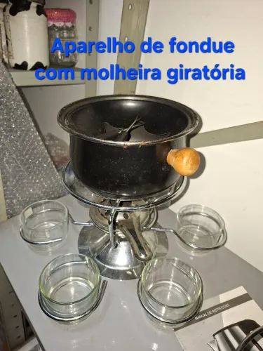 Aparelho de Fondue Giratório