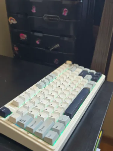 Teclado Mecânico AULA F75 Wireless RGB