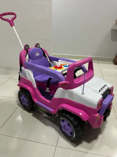 Jeep infantil Rosa
