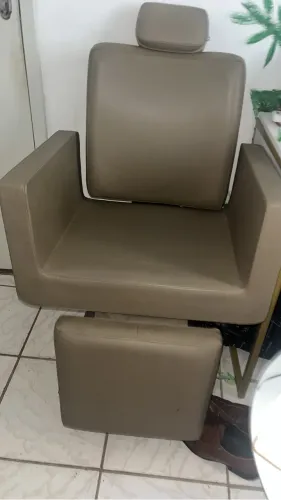 Cadeira hidráulica salão de beleza