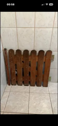 Portaozinho de peroba 0,75x0,75