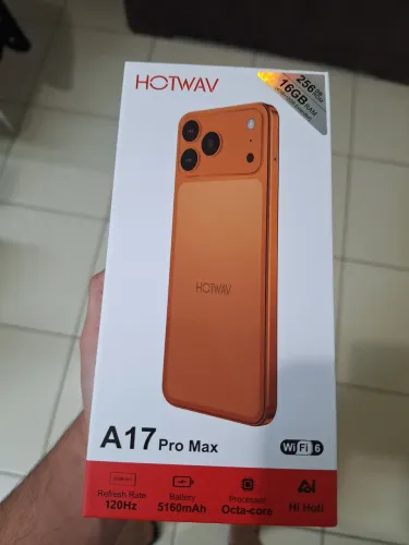 HOTWAV A17 Pro Max Novo nunca usado |Com Nota Fisca