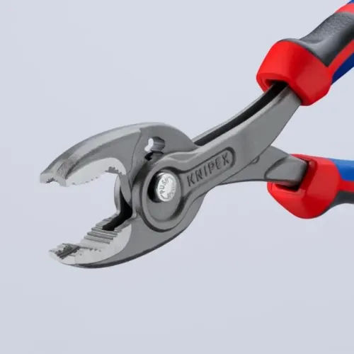 KNIPEX Ferramentas 82 02 200 Alicate de junta deslizante TwinGrip, 20 cm