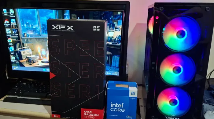 Pc Gamer i5 12400 / 16GB/ RX 7600