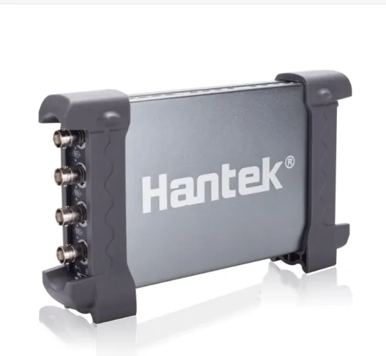 Osciloscópio USB Hantek 6074BC - 4 Canais 70MHz (Novo e Lacrado)<br>Preço: R$ 780