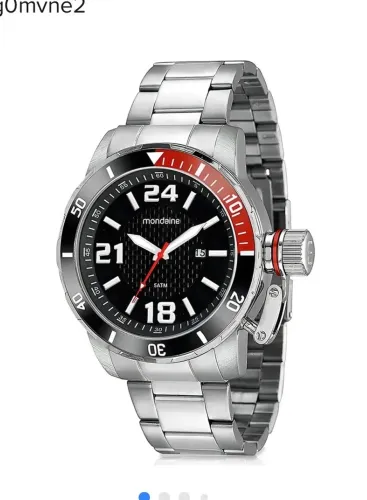 Relógio Mondaine Masculino Street Prata 99514gOmvne2