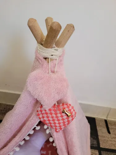 Casa toca para cachorra