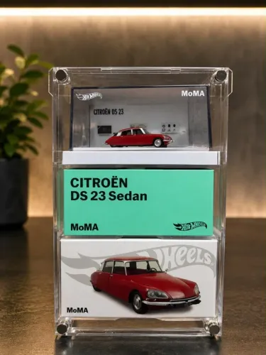 Expositor Hot Wheels em acrilico para linha MoMa