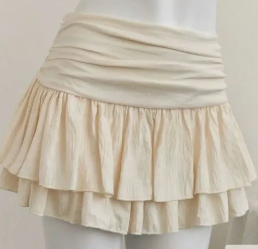 saia rodada linda off white