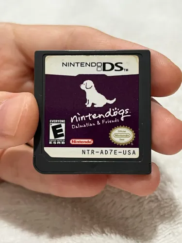 jogo nintendo ds nintendogs dalmatas