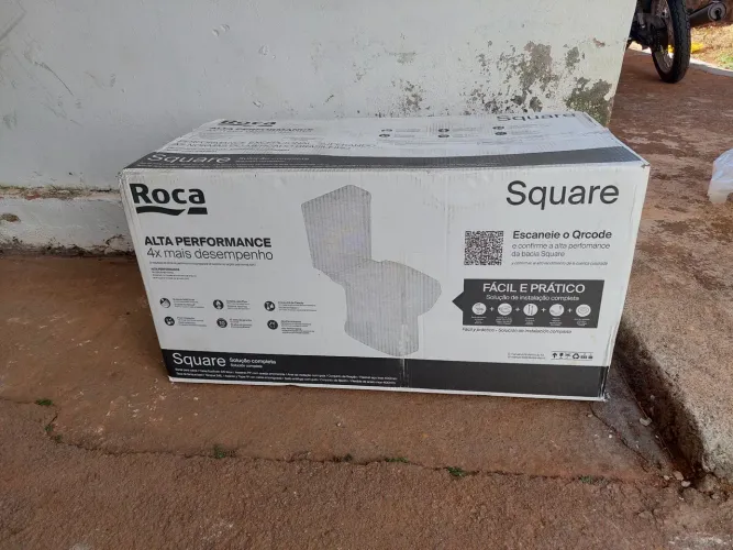 Vaso Sanitário com Caixa Acoplada e Assento Soft (NOVO/LACRADO) - Anápolis-GO