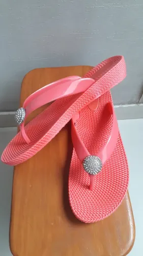 Chinelo n39 Leve Cor Salmão