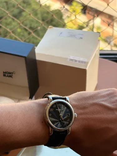 Relógio Montblanc automático completo 
