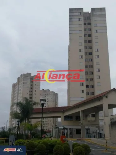 Apartamento mobiliado com 3 quarto para alugar, 54m² - Vila Flórida- Guarulhos/SP -R$ 2.80