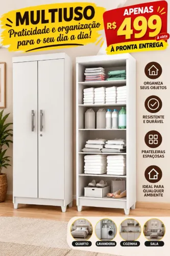 Pensando em organizar? Temos multiuso ideal para você