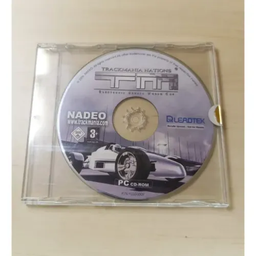 Jogo PC- ROM Mídia Física Original - TrackMania Nations Electronic Sports World Cup - 2006