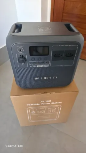 Estação De Energia Bluetti Ac180 1800w Monofásico