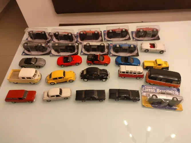 Coleção miniatura 25 unidades