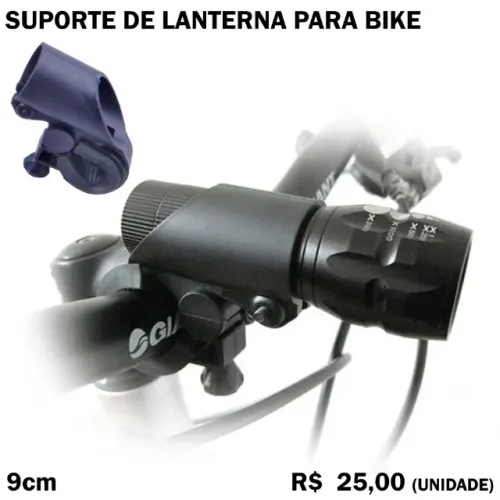Suporte de Lanterna para Bike