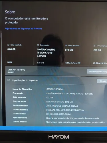 Desktop completo Lenovo Tinkpad
