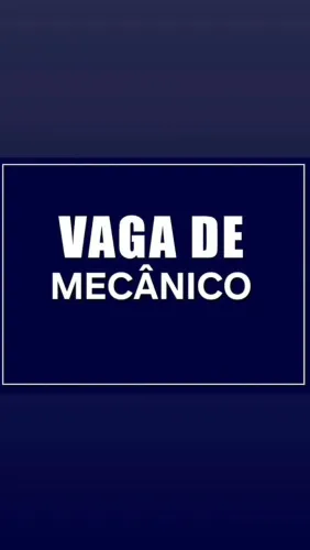 VAGA de MECÂNICO 