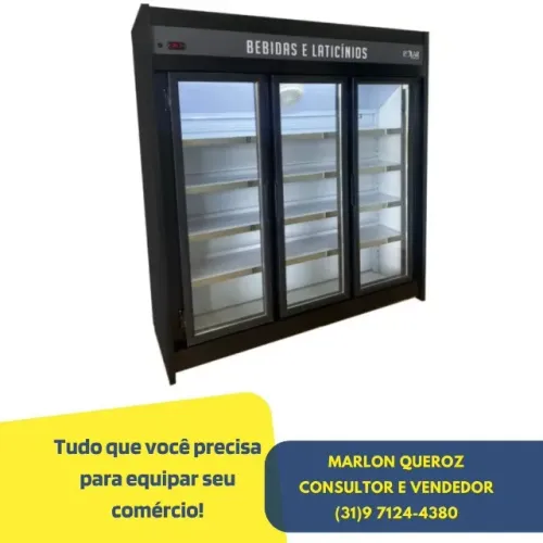 Refrigerador Expositor 3 Portas Polar Novo
