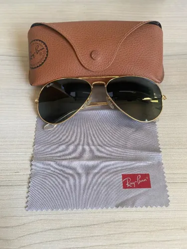 Óculos de sol Ray-Ban Aviator Large Metal Original, modelo RB3025L L0205 58?14 3N.