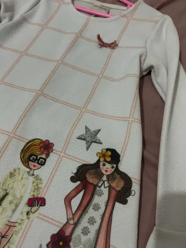 3 Vestidos infantil menina tam10